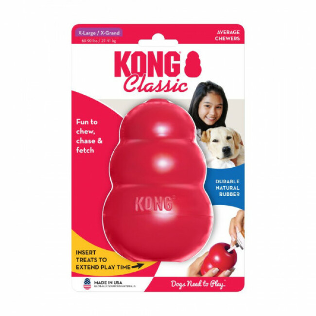 Jouet KONG Toy rouge Taille XL