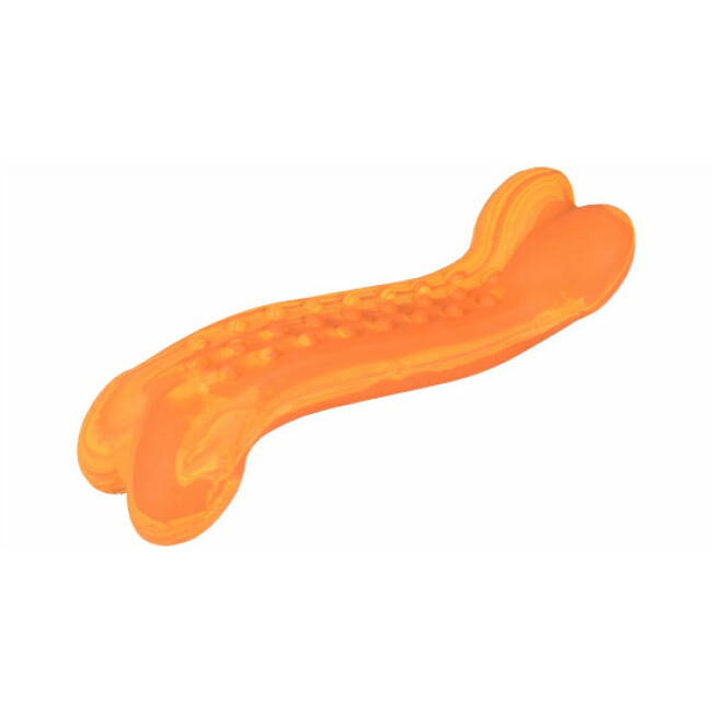 Jouet Saveo Os courbé saveur poulet - 13cm