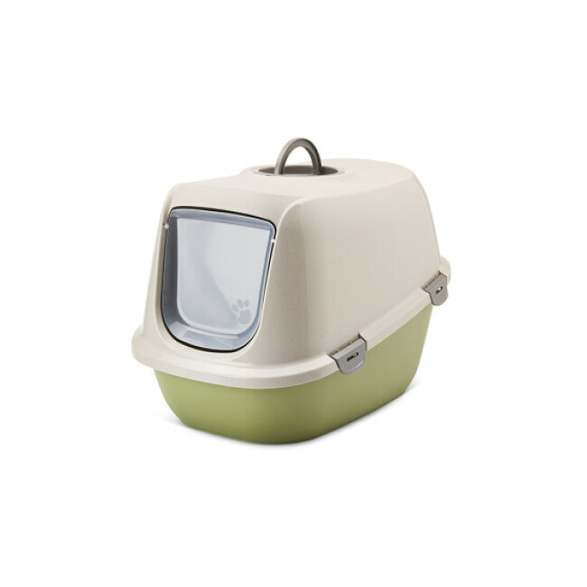 Maison de toilette Leo Happy Planet - moka granite / vert