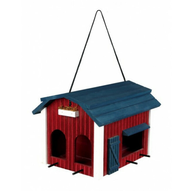 Mangeoire suspendue Farmer en bois