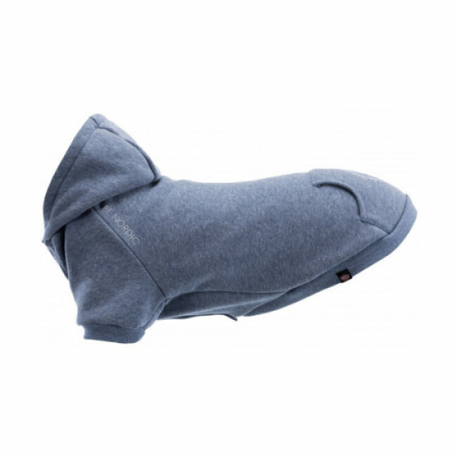 Manteau Flensburg sweat à capuche Bleu pour chien - Taille S longueur 36 cm