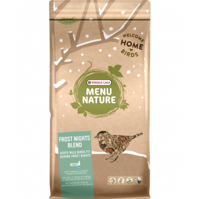 Mélange de graines spécial temps froids pour oiseaux sauvages Versele Laga Menu Nature Frost Days Bl