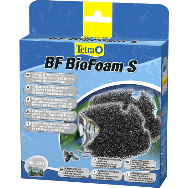 Mousse de filtration biologique Tetratec BF pour filtre EX 400/600/700