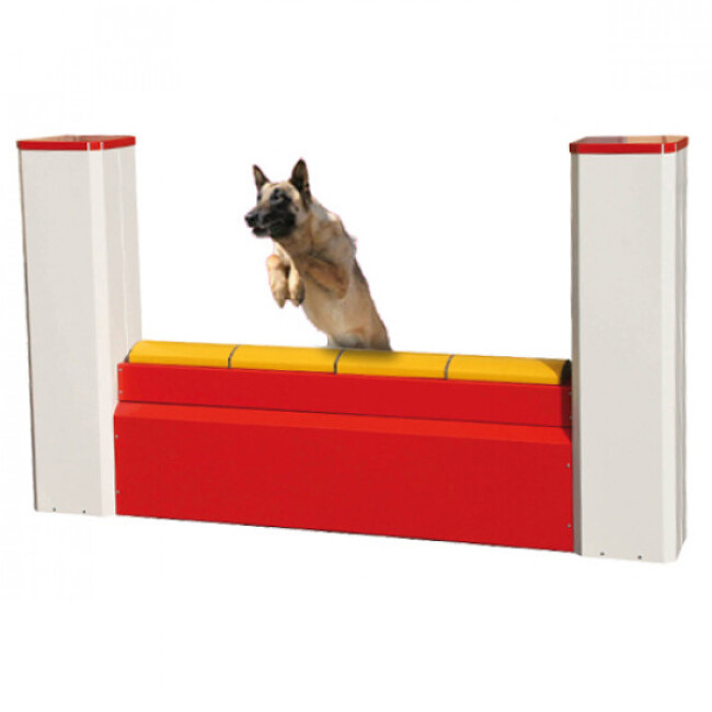 Lot 5 Obstacles De Coordination Cocoarm – Hauteur Réglable 15/22/28/36 Cm, PVC Orange, Pliables