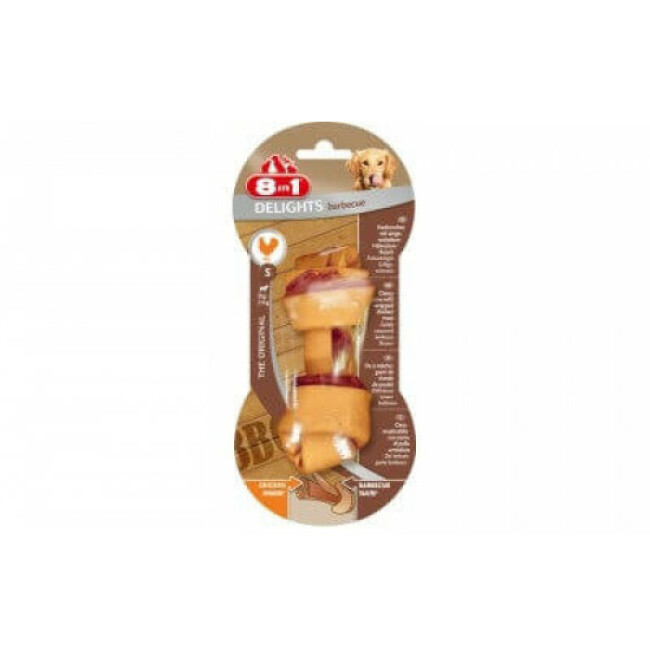 Os à mâcher barbecue friandise 8 in 1 Delights Taille S - Une pièce