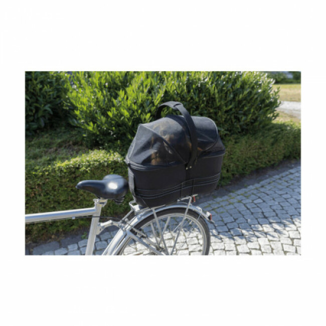VEVOR Panier Avant de Velo et Trottinette Electrique Metallique avec Support Fixe, 245 x 215 x 180 mm, Capacite de Charge 9 kg, Panier de Velo pour Transport de Courses, Animaux Domestiques, Bagages