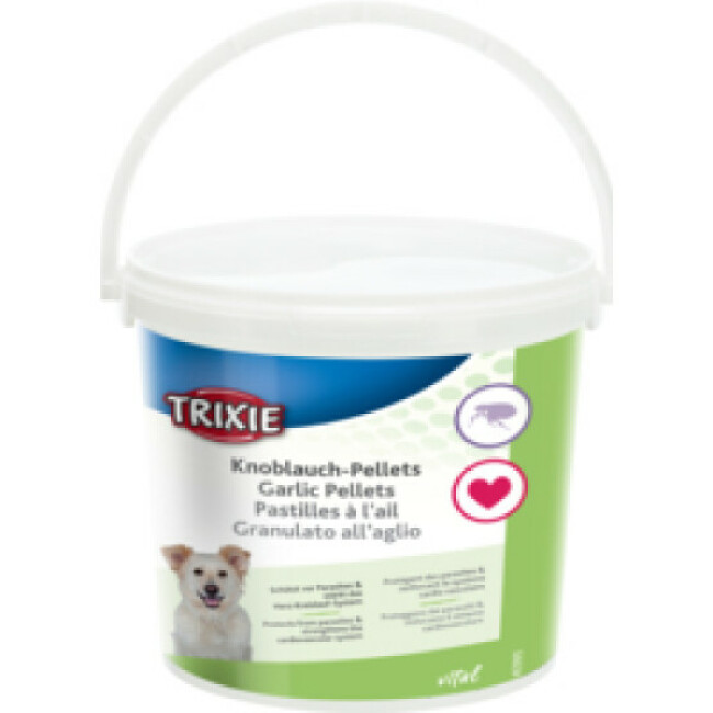 Pastilles à l'ail anti parasitaires Trixie pour chien Seau 3 kg