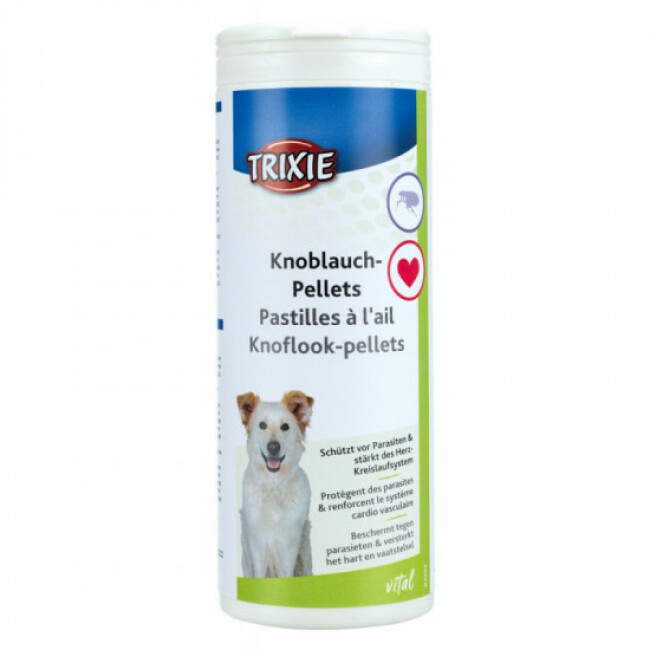 Pastilles à l'ail anti parasitaires Trixie pour chien Boîte 400 g