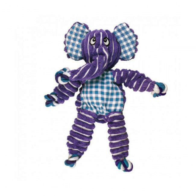 Peluche pour chien KONG Floppy Knots - éléphant M/L