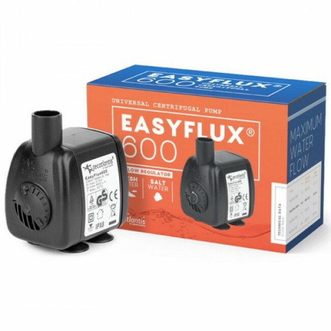 Pompe submersible pour aquarium Easyflux Tecatlantis Modèle 600 650 l/h