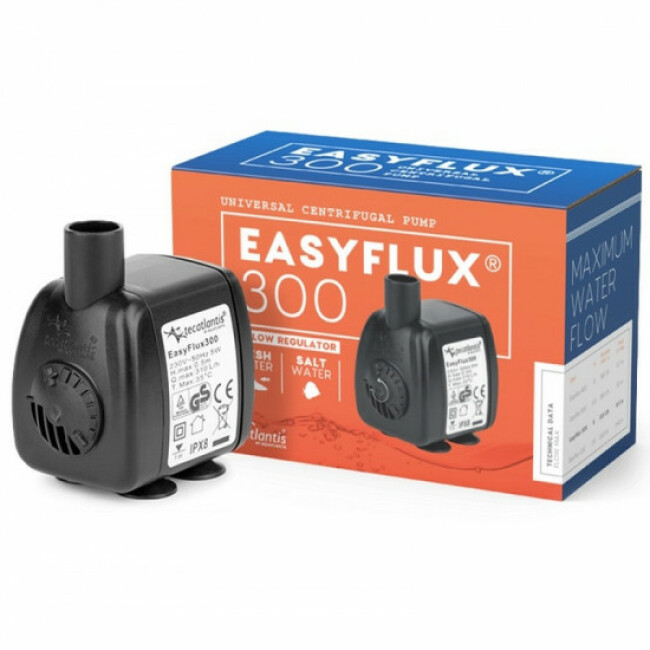 Pompe submersible pour aquarium Easyflux Tecatlantis Modèle 300 310 l/h
