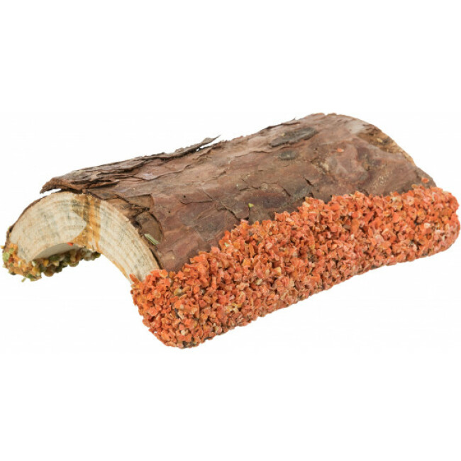 Pont avec légumes et noix pour rongeurs - 16 × 8 × 20 cm