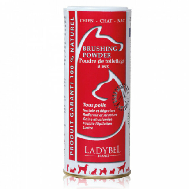 Poudre De Toilettage Pour Chien Et Chat Brushing Powder Ladybel