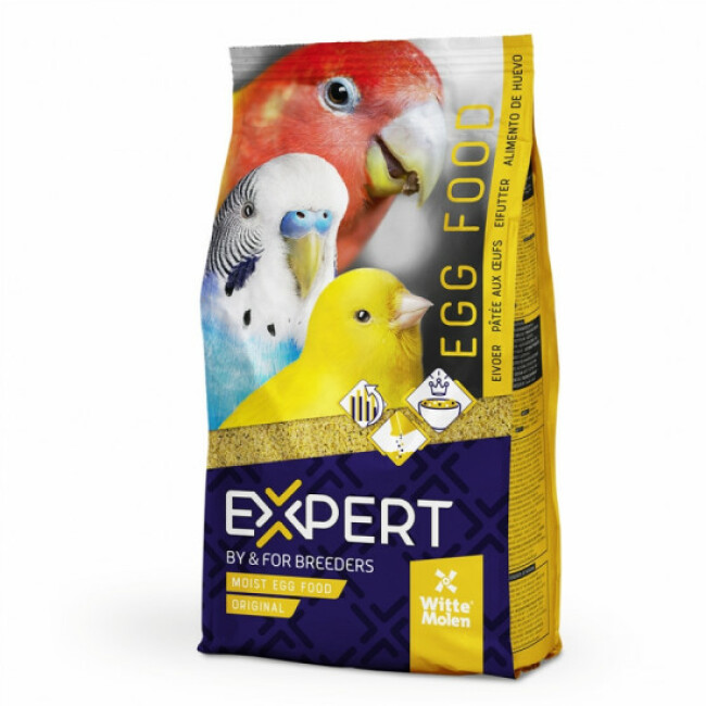 Pâtée aux oeufs pour oiseaux Original Expert Witte Molen - Sac 1 kg