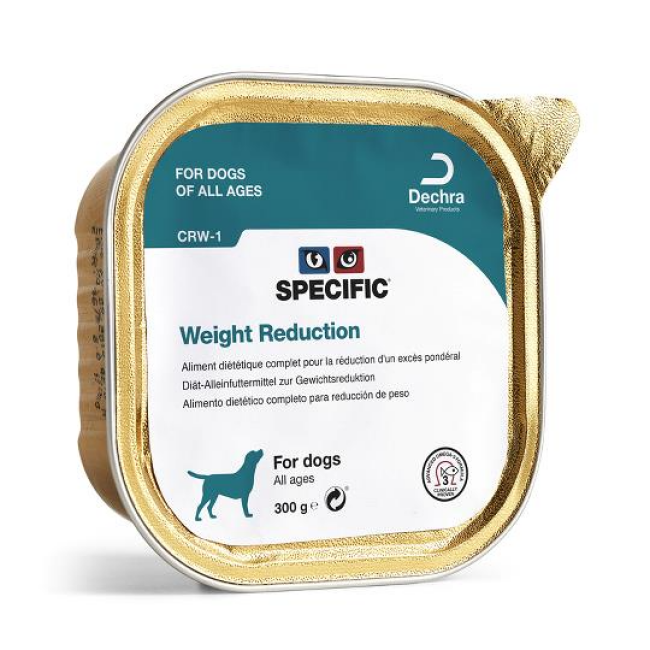 Pâtée pour chien CRW-1 Weight Reduction Specific 6 boîtes de 300 g