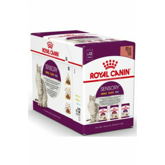Royal Canin Sensory Multipack pour chat 12 sachets 85 g En Sauce