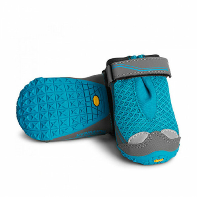 Ruffwear Grip Trex Bottine de sport canin Bleu Taille 6 - Lot de 2