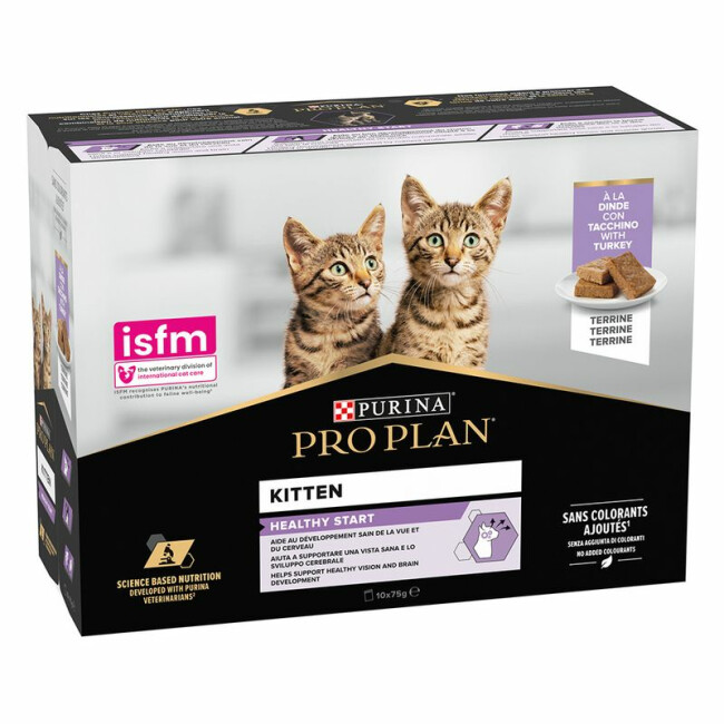 Pro Plan Healthy Start Kitten en sauce Dinde