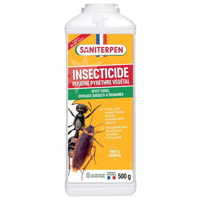 Saniterpen Poudre Insecticide Pyrèthre