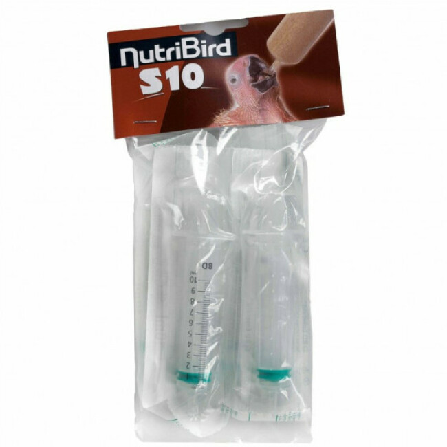 Seringues pour l'élevage à la main d'oiseaux - NutriBird - 4 seringues de 10ml