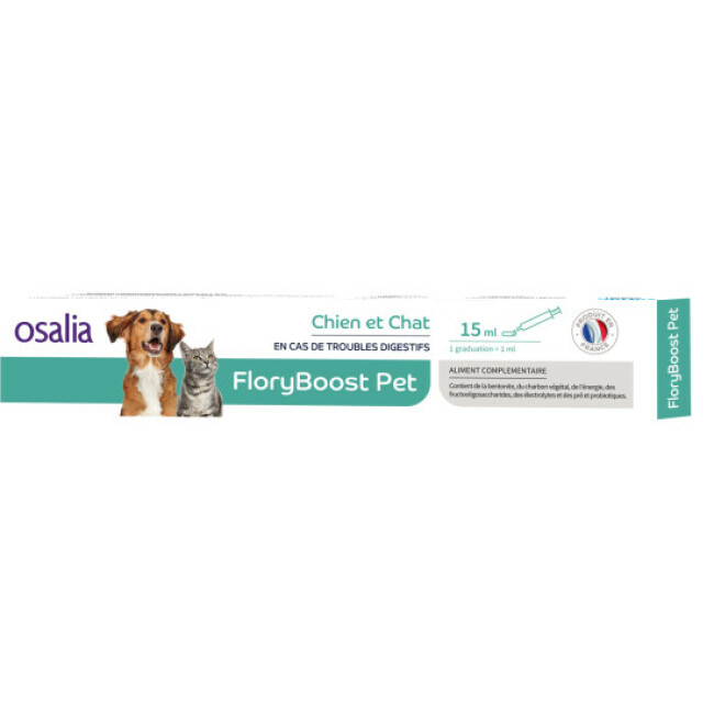 Floryboost Pet stabilisateur de digestion pour chien et chat