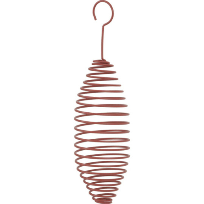 Support de boule de graisse en spirale Zolux grand modèle - coloris terracotta