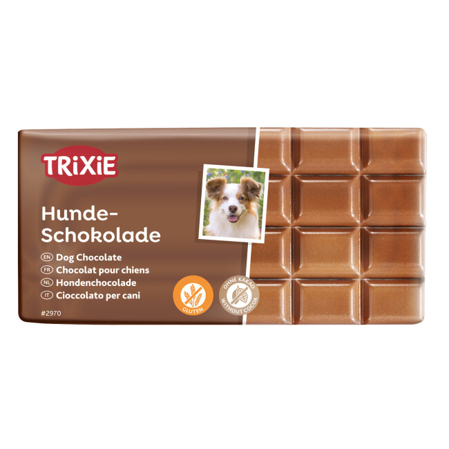 Tablette de chocolat pour chien 100 g