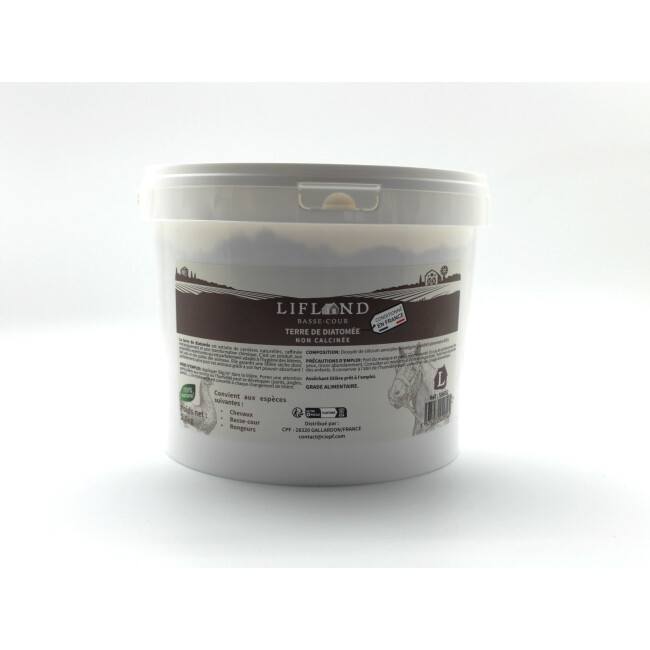 Terre De Diatomée 100% Naturelle Novatera - Sac 25 Kg - Non Calcinée, Grade Alimentaire, Ecocert - Pour Jardin, Animaux, Maison