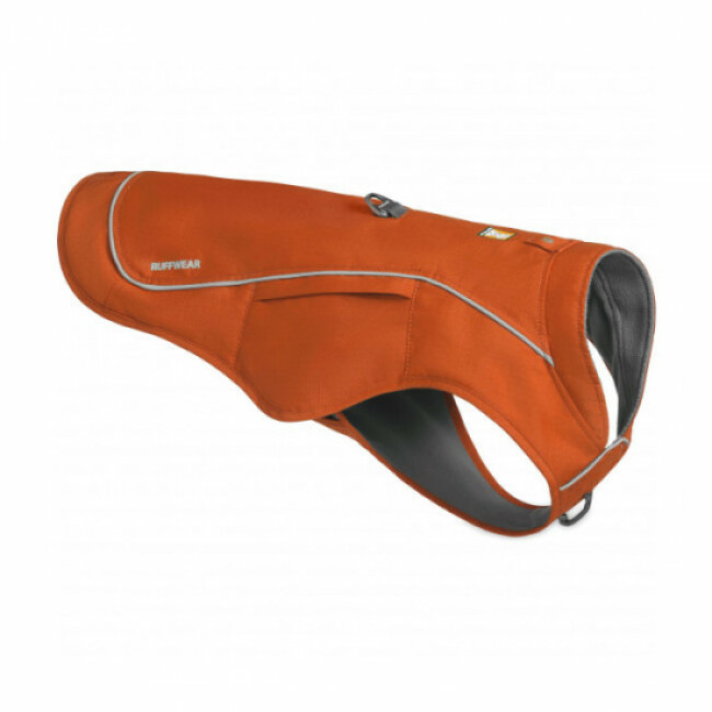 Veste harnais Overcoat Fuse Ruffwear Taille XL - Coloris orange