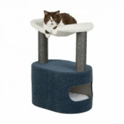 Arbre A Chat Meo Bleu Et Blanc Trixie