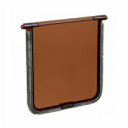 Trappe De Chatiere Coloris Marron Pour Chat Trixie